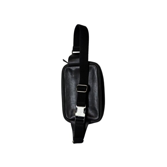 Coach Waist Belt Bag Leather Fanny Pack Black-approx. 9” x 5.5” x 1.5” - Picture 9 of 14